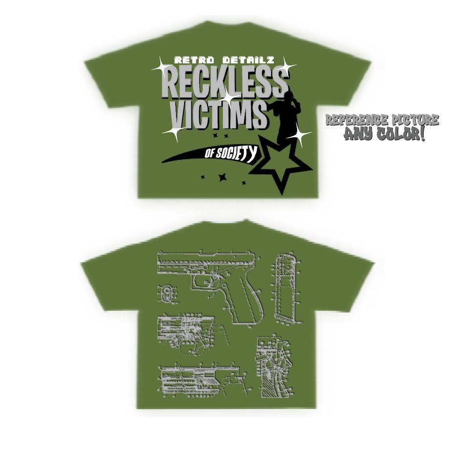 Custom Reckless Victims Tee