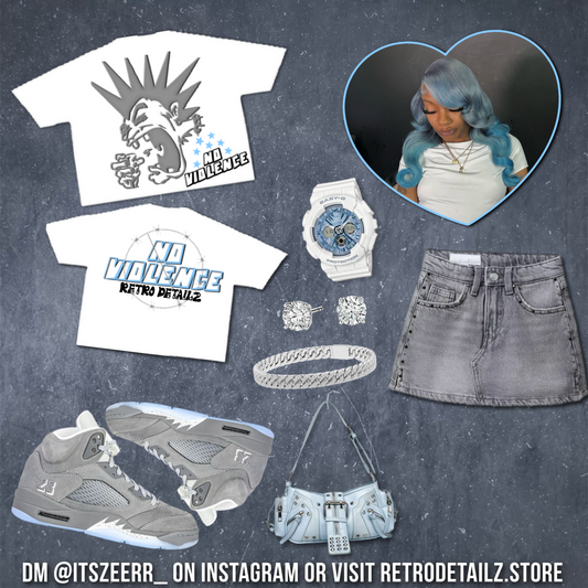 Wolf Grey - No Violence Tee