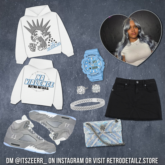 WOLF GREY - No Violence Hoodie