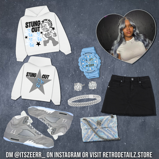 WOLF GREY - Stung Out Hoodie