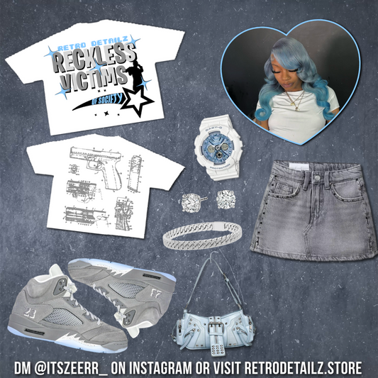 Wolf Grey - Reckless Victims Tee