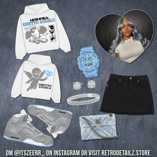 WOLF GREY - Ghetto Angels Hoodie