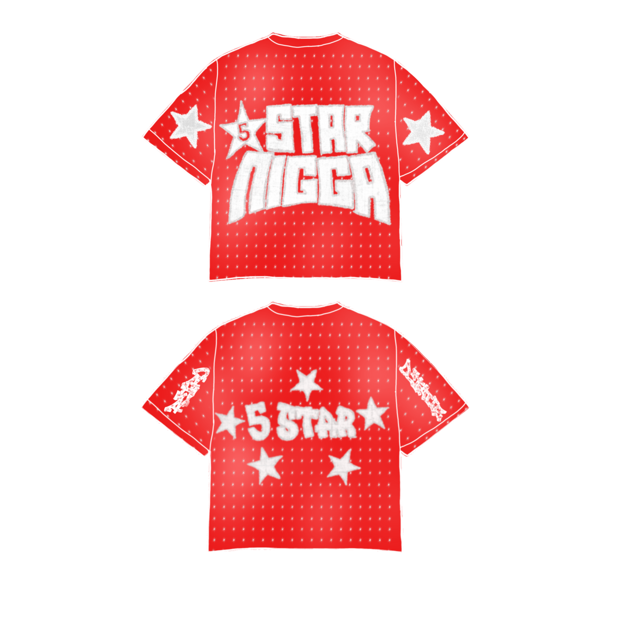 5 Star Ni**a - Red (ON HAND)