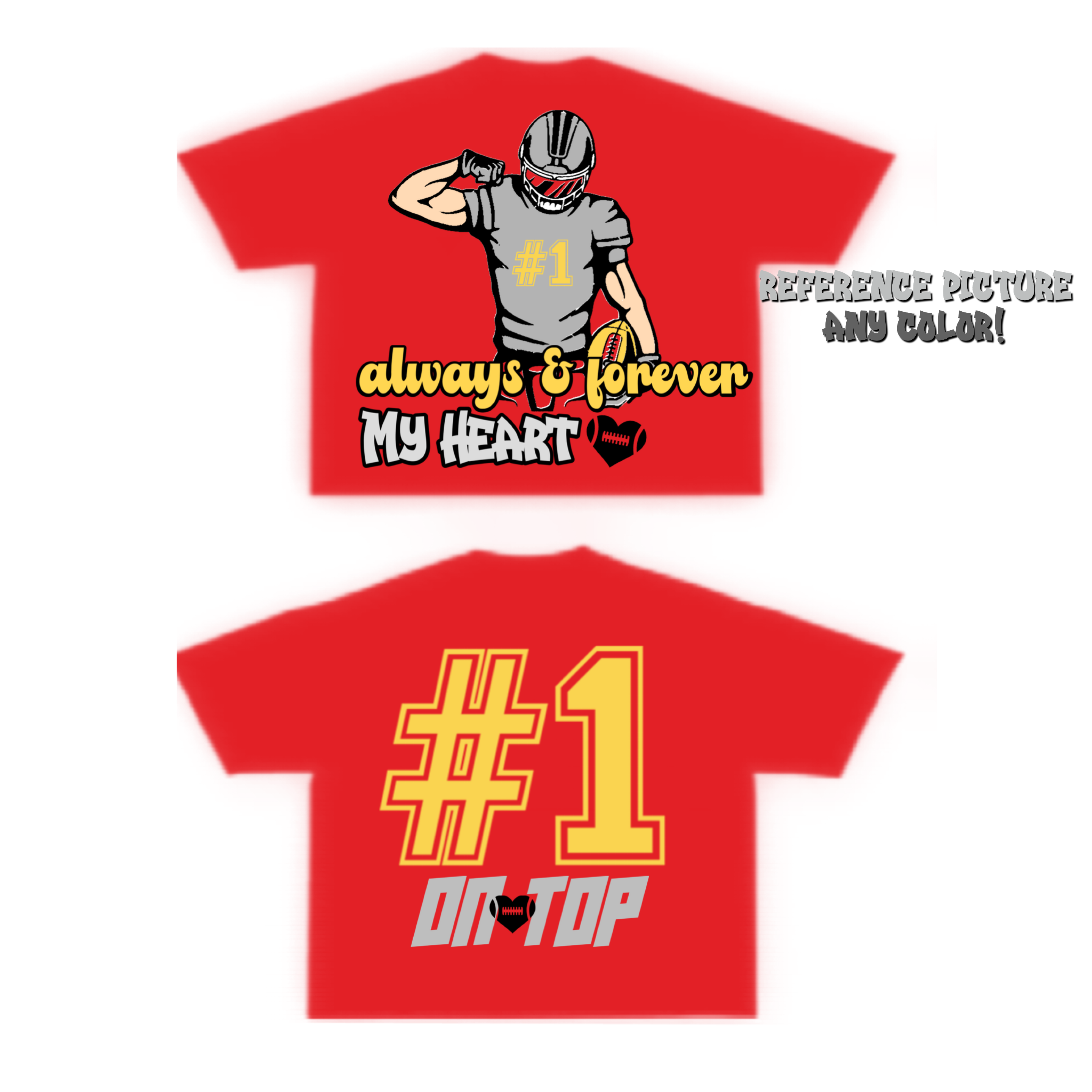 CUSTOM Always & Forever (MY HEART) Tee