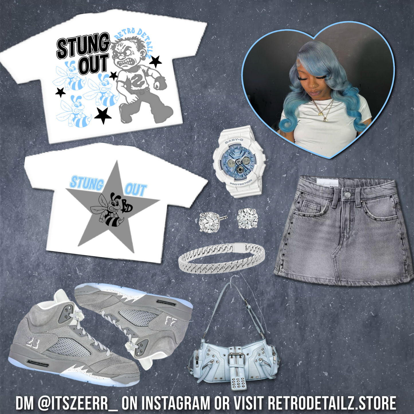 Wolf Grey - Stung Out Tee