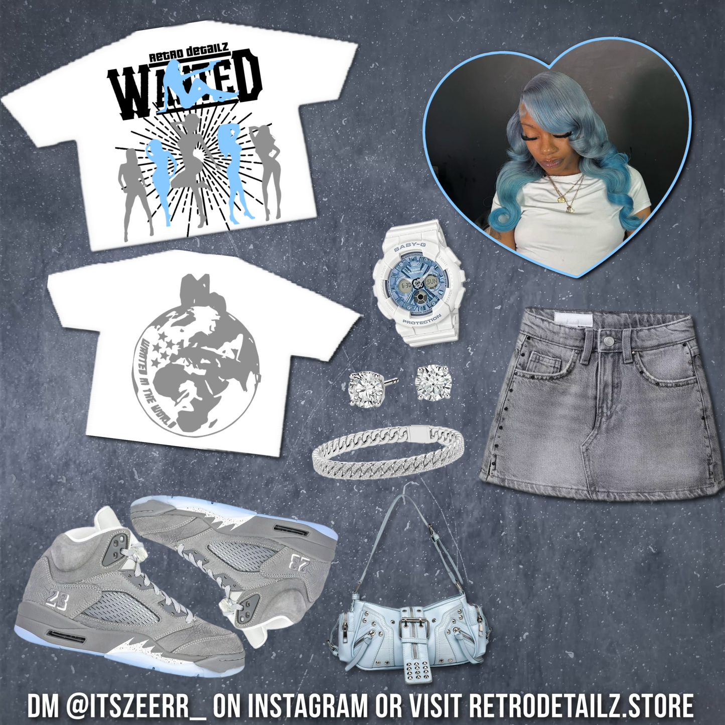 Wolf Grey - Wanted Tee
