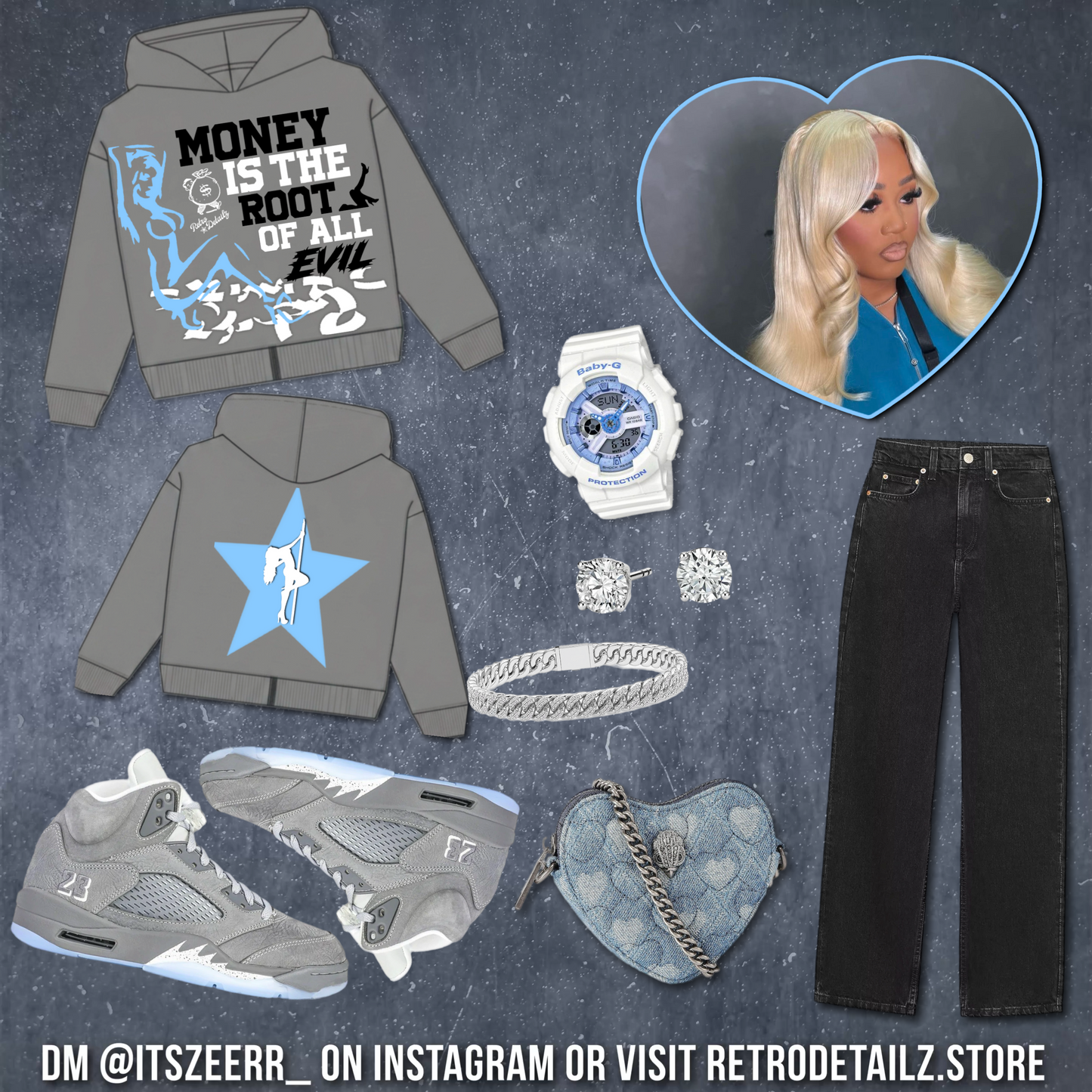 WOLF GREY - MITROAE Hoodie