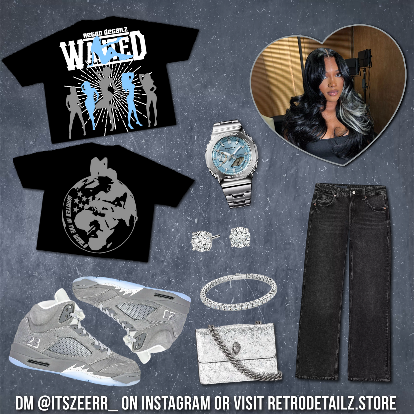 Wolf Grey - Wanted Tee